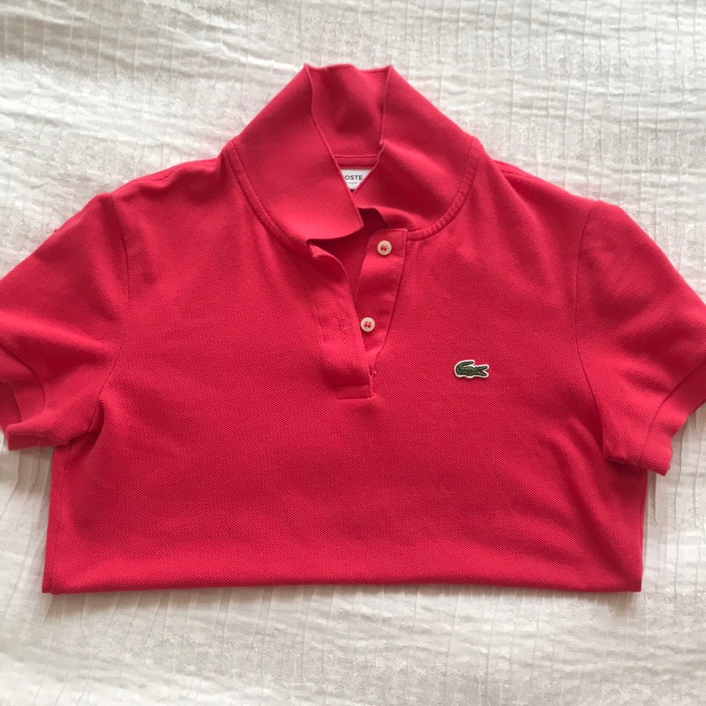 Lacoste classic polo 34 berry pink